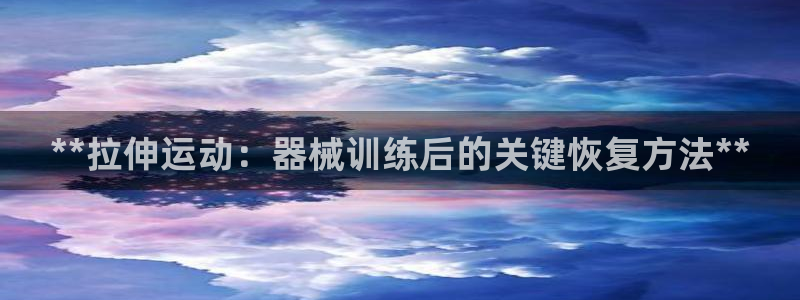 尊龙登录：**拉伸运动：器械训练后的关键恢复方法**