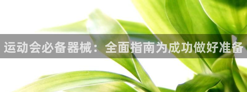 尊龙官方app下载：运动会必备器械：全面指南为成功做