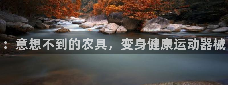 ag旗舰平台尊龙代言：：意想不到的农具，变身健康运动